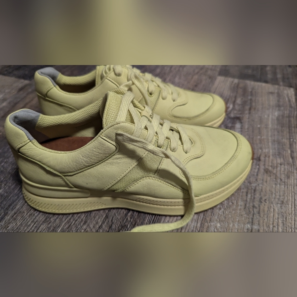 O by Everlane green sneakers